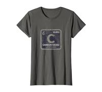 Funny Sci Fi Carbon Based Life Form Science Teacher T Shirt Camiseta, Mujer, Asfalto, XL