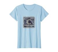 Funny Sci Fi Carbon Based Life Form Science Teacher T Shirt Camiseta, Mujer, Azul Bebé, S