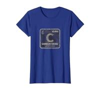 Funny Sci Fi Carbon Based Life Form Science Teacher T Shirt Camiseta, Mujer, Azul Real, S
