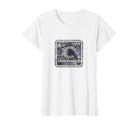 Funny Sci Fi Carbon Based Life Form Science Teacher T Shirt Camiseta, Mujer, Blanco, XL