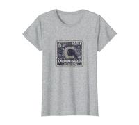 Funny Sci Fi Carbon Based Life Form Science Teacher T Shirt Camiseta, Mujer, Gris Jaspeado, XL