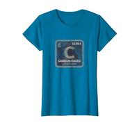 Funny Sci Fi Carbon Based Life Form Science Teacher T Shirt Camiseta, Mujer, Zafiro, M