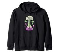 Funny Science Beaker Overreacting Chemistry Humor Sudadera con Capucha