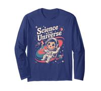 Funny Science Is MY Universe Squad Camp Teacher I Enseño Nerd Manga Larga