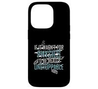 Funny Science Joke Physics Lover Si no Fuera por la física Carcasa para iPhone 14 Pro