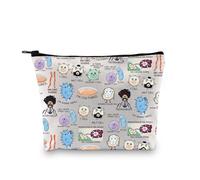 Funny Science Pun Gift Powerhouse of The Cell - Bolsa de maquillaje para laboratorio de química, asistente de química, bolsa de cosméticos, Powerhouse of the Cell