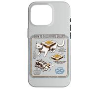 Funny Science Sarcasmo Hypothesis Infinite Energy Loop Cat Carcasa para iPhone 16 Pro