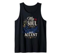 Funny Scotland Humor Scot Joke: My Soul Has Scottish Accent Camiseta sin Mangas