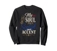 Funny Scotland Humor Scot Joke: My Soul Has Scottish Accent Sudadera