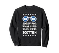 Funny Scottish Joke Proud Scottish Pride Scotland Flag Sudadera