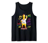 Funny Screaming Yellow Rubber Chicken Toy Takes Selfie Camiseta sin Mangas
