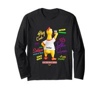 Funny Screaming Yellow Rubber Chicken Toy Takes Selfie Manga Larga