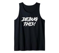 Funny Scrum Agile Devops QA Testing - ¡Depurar Esto! Camiseta sin Mangas
