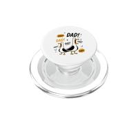 Funny Seagull Dad Father's Day Papa Seagulls PopSockets PopGrip para MagSafe