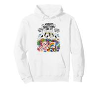 Funny Seagull I Axolotl Preguntas Pre-K Juego de Palabras Escuela del Primer día Sudadera con Capucha