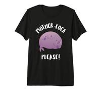 Funny Seal Mother Foca Please Spanish Camiseta Premium