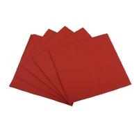 Funny - Servilletas de celulosa (3 capas, 40 x 40 cm, 4 paquetes de 250 unidades), color rojo