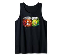 Funny She Loves Me More Basketball Vs Tennis Camiseta sin Mangas