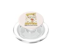 Funny Sheep Happens Retro 2000s Cordero Vintage Animal Pun Art PopSockets PopGrip para MagSafe