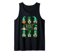 Funny Shenanigans Squad with Happy St. Patricks Day GNOME Camiseta sin Mangas