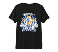 Funny Shiba Inu Dogtor Meme Dog Lover Pet Humor Diseño Camiseta Premium