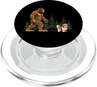 Funny Shih Tzu Bigfoot Perro Caminando mamá papá niños PopSockets PopGrip para MagSafe