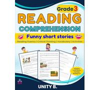 Funny short stories for reading comprehension Grade 3: Reading books for 3rd graders (UJB Grammar Skills)