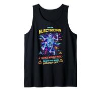Funny Shut The Main Breaker Off Electrician Humor Camiseta sin Mangas