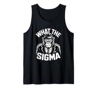 Funny Sigma Gorilla Lo Que Dice el sarcástico Camiseta sin Mangas