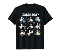 Funny Silly Goose Earth Day Graphic Camiseta