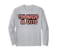 Funny Sin Miedo al Éxito - Regalo Barras Praderas Mamados Manga Larga