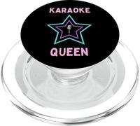 Funny Singer Karaoke Queen Stars Hombres Mujeres Niños PopSockets PopGrip para MagSafe