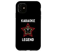 Funny Singing Karaoke Legend Hombres Mujeres Niños Carcasa para iPhone 11
