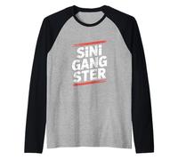 Funny Sini Gang Ster Saying Street Filipino Mujeres Hombres Camiseta Manga Raglan