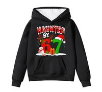 Funny Six Seven 6 7 Meme Gen Alpha Slang Kids 67 Ice Cream Drip Meme Sudadera de manga larga para niños y niñas, negro, 11-12 Years