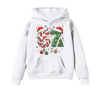 Funny Six Seven 6 7 Meme Gen Alpha Slang Kids 67 Ice Cream Drip Meme Sudadera de manga larga para niños y niñas, 01-blanco, 7-8 Years