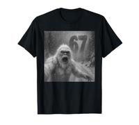 Funny Six Seven 6 7 Meme Gen Z Alpha Slang Yeti Selfie Camiseta