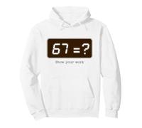 Funny Six Seven 6 7 Meme School Calculadora de Broma para Profesores de matemáticas Sudadera con Capucha