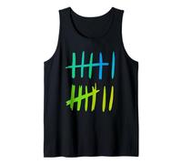 Funny Six Seven 67 Meme Tally Marks 6 7 Numbers Camiseta sin Mangas