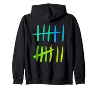 Funny Six Seven 67 Meme Tally Marks 6 7 Numbers Sudadera con Capucha