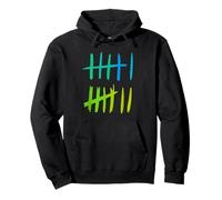 Funny Six Seven 67 Meme Tally Marks 6 7 Numbers Sudadera con Capucha