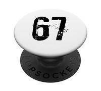 Funny Six Seven Meme, Juventud, Gen Alpha, 6 7 Jerga PopSockets PopGrip Adhesivo