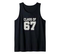 Funny Six Seven Varsity Class of 67 Meme Gen Alpha Slang Camiseta sin Mangas