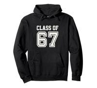 Funny Six Seven Varsity Class of 67 Meme Gen Alpha Slang Sudadera con Capucha