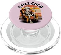 Funny Skeleton Coffee Lover Morning Cafe Mood PopSockets PopGrip para MagSafe