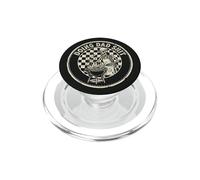 Funny Skeleton Grilling Dad Día del Padre BBQ Humor tee 2 PopSockets PopGrip para MagSafe