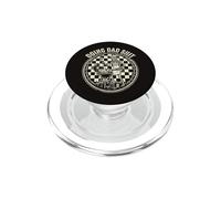 Funny Skeleton Grilling Dad Día del Padre BBQ Humor tee 3 PopSockets PopGrip para MagSafe