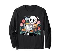 Funny Skeleton Relaxing Bones Vibe Chill Humor Aesthetic Manga Larga