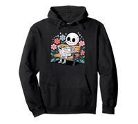 Funny Skeleton Relaxing Bones Vibe Chill Humor Aesthetic Sudadera con Capucha