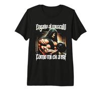 Funny Skull Mexican Skeleton Camiseta Premium